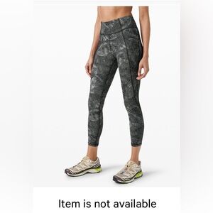 Lululemon Time to Sweat Cropped Leggings